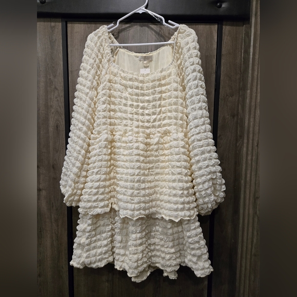 Simply Southern Dresses & Skirts - NWT- Simply Southern Cream Mini Dress